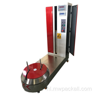 Luchthaven door bagage inpakmachine hoog rendement